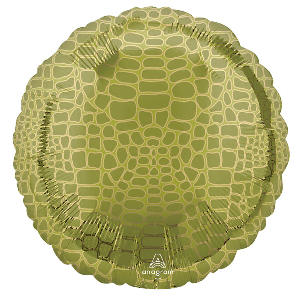 Animal Print Crocodile Foil Balloon 43cm Amscan 4280001