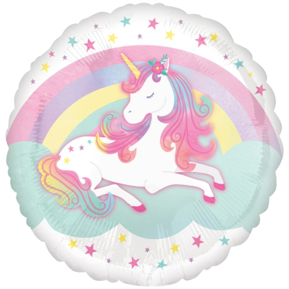 Foil Balloon Enchanted Unicorn 43cm ANAGRAM 4289501