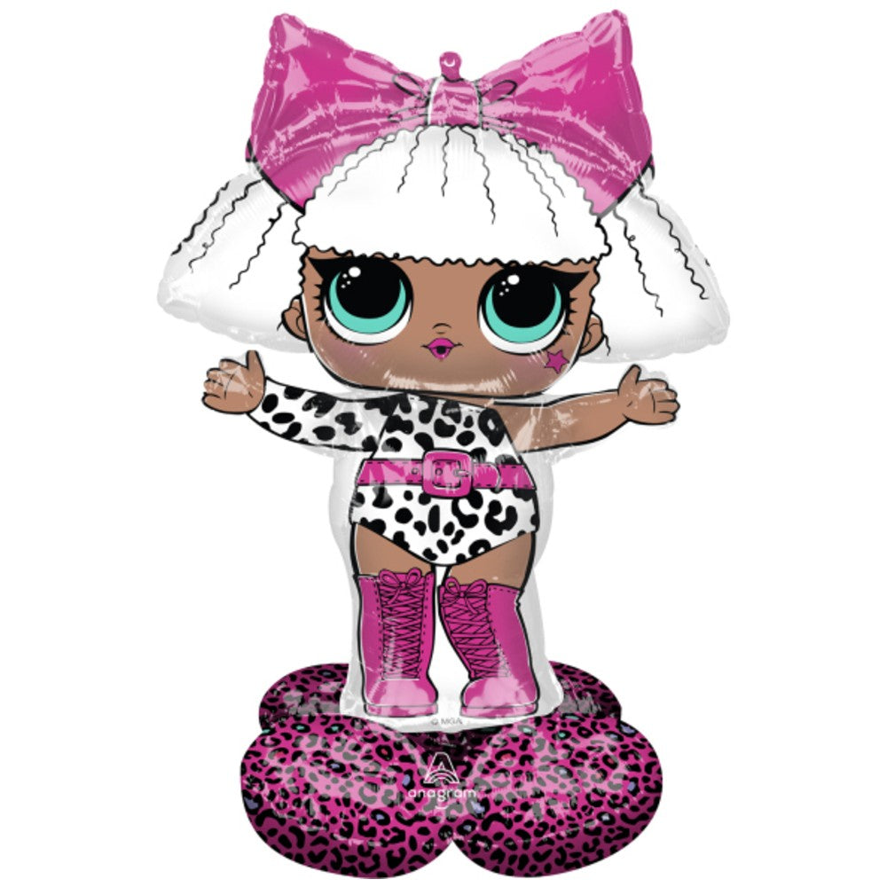 Balon Folie Airloonz LOL Surprise Diva 88 x 119cm 43025
