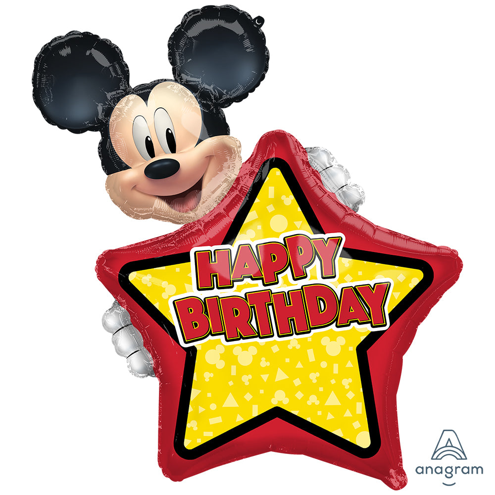 SuperShape Customizable Foil Balloon Mickey Mouse Forever 63x76cm ANAGRAM 4070001