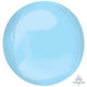 Orbz Jumbo Blue Foil Balloon 53x53cm ANAGRAM 4079799