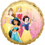 Foil Balloon Round Princesses 43cm Amscan 3986701