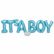 AirLoonz Decor Kit It's a Boy Foil Balloons 254cm x 86cm ANAGRAM 4448811