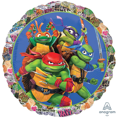 Teenage Mutant Ninja Turtles Foil Balloon 43cm ANAGRAM 4627201