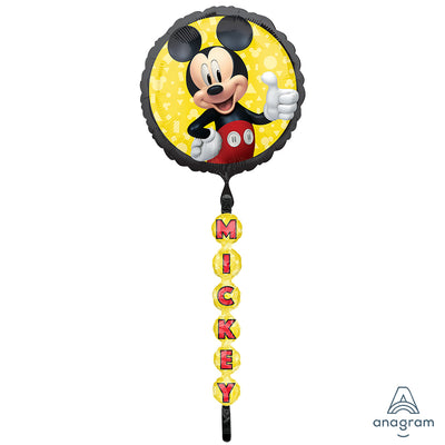 AirWalker Balon Folie Mickey Mouse 60x170cm ANAGRAM 4653601