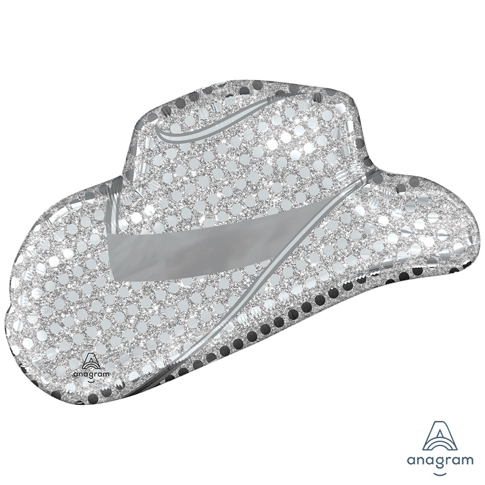 SuperShape Balon Folie Disco Western Hat 83x45cm ANAGRAM 4740201