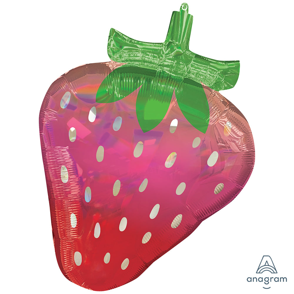 SuperShape Balon Folie Fruity Mix Iridescent Capsuna 53x68cm ANAGRAM 4761901