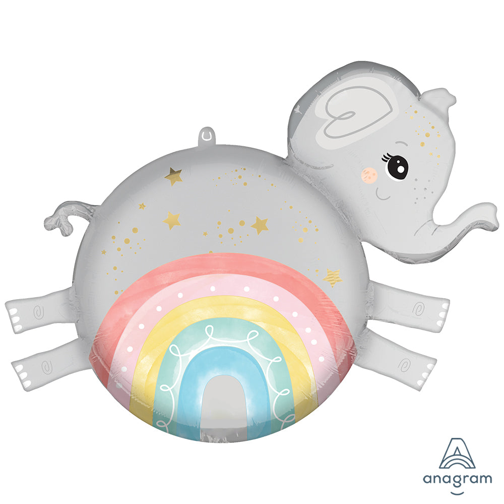 SuperShape Foil Balloon Roly Polies Elephant 53cm ANAGRAM 4789001