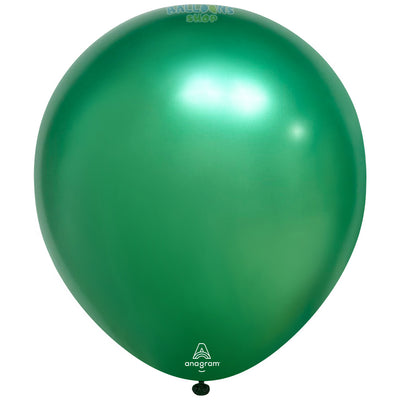 Latex Balloon 28cm Metallic Festive Green ANAGRAM 4814475