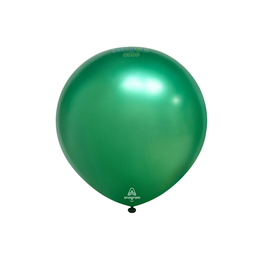 Latex Balloon 13cm Metallic Festive Green ANAGRAM 4814575