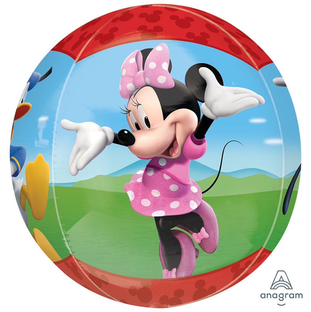 Orbz Foil Balloon Mickey Mouse Clubhouse 38x40cm ANAGRAM 48439