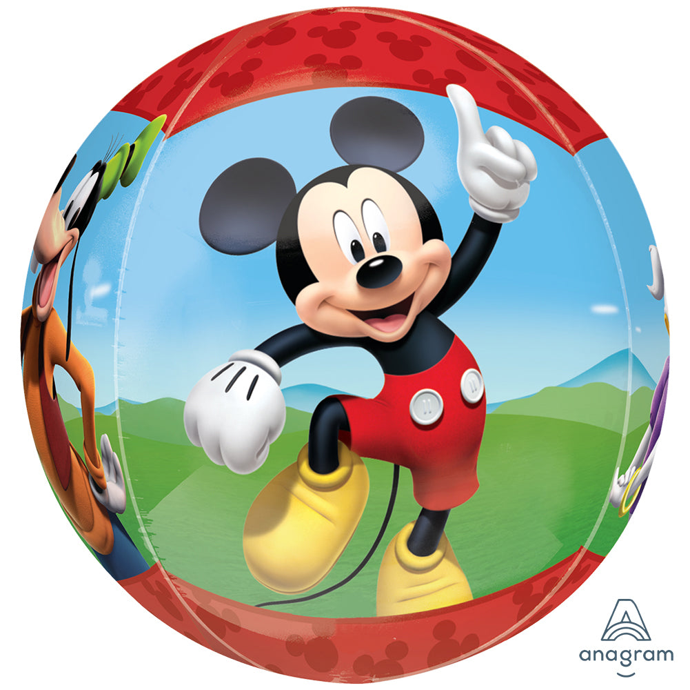 Orbz Foil Balloon Mickey Mouse Clubhouse 38x40cm ANAGRAM 48439