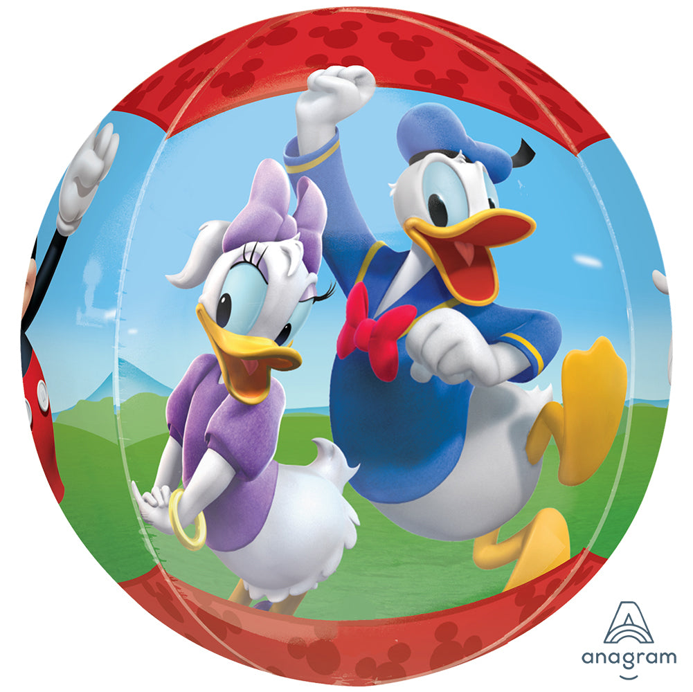 Orbz Foil Balloon Mickey Mouse Clubhouse 38x40cm ANAGRAM 48439