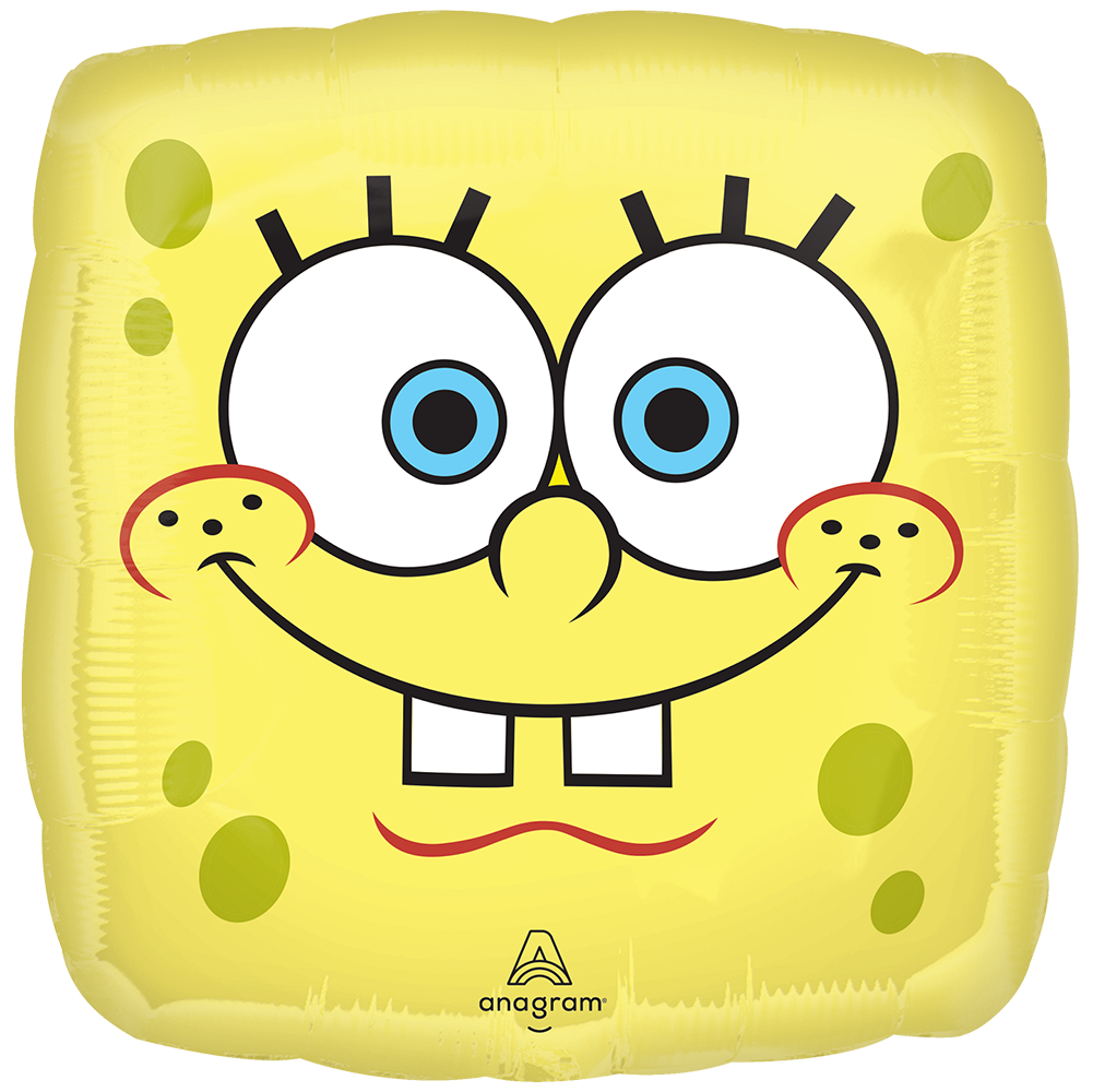 Foil Balloon SpongeBob SquarePants 45cm ANAGRAM 49029