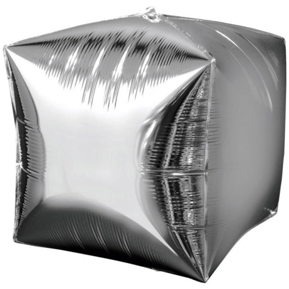 Balon Folie CUB Argintiu 38x38cm AMS 28335 99
