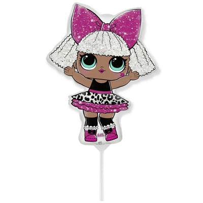 Balon Folie Mini Figurina LOL Diva (AER) 35cm