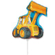 Balon Folie Mini Figurina Buldozer (AER) 35cm