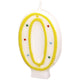 Lumanare Tort Cifra 0 Multicolora 7.3 cm AMS 550290