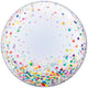 Deco Bubble Confetti Multicolor 24inch - 60cm 57791 Qualatex