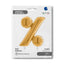 Gold % Symbol Foil Balloon 102cm