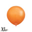 SET 1000 Latex Balloons 13cm Orange Standard XL 2320