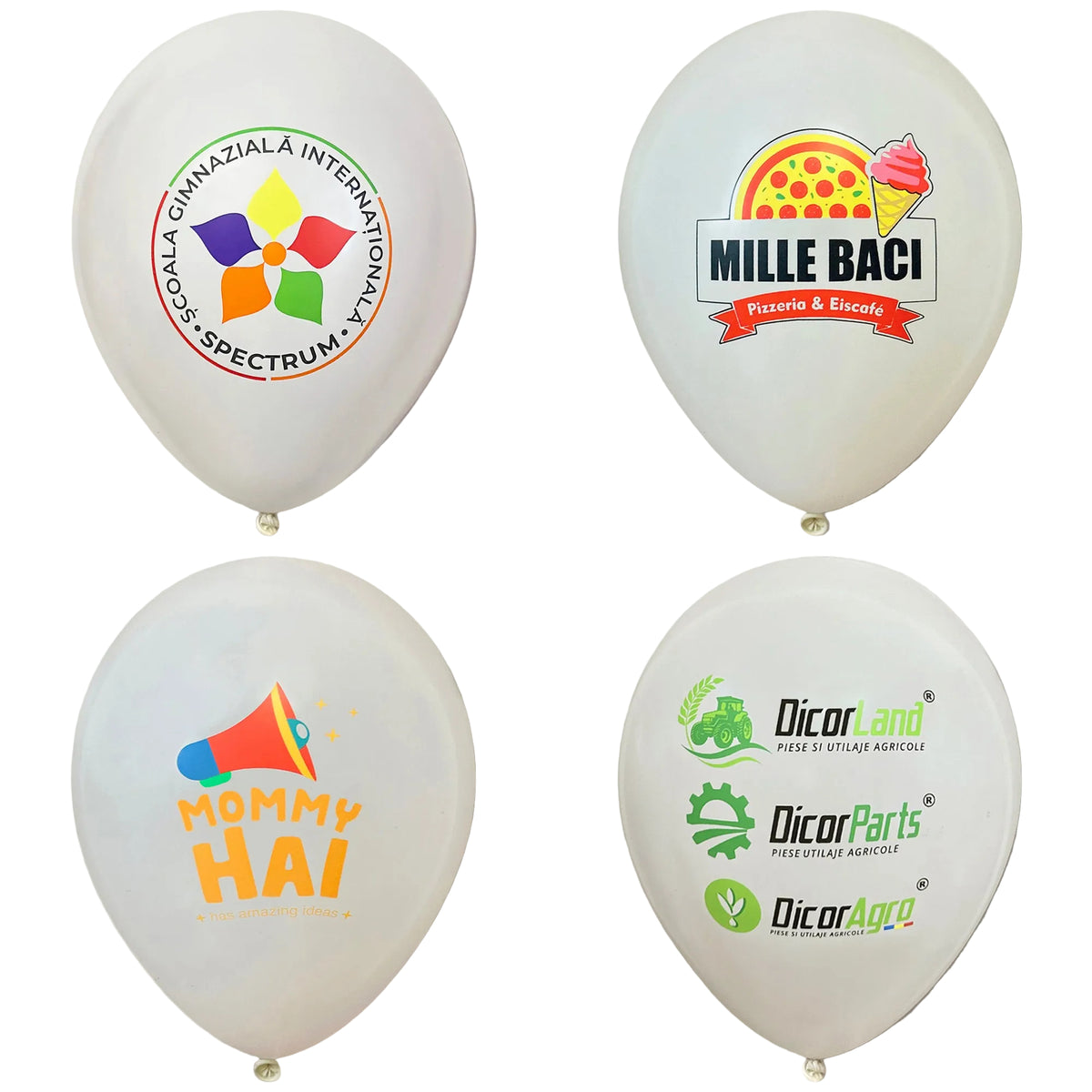 Personalizare Baloane cu Grafica - 6 culori
