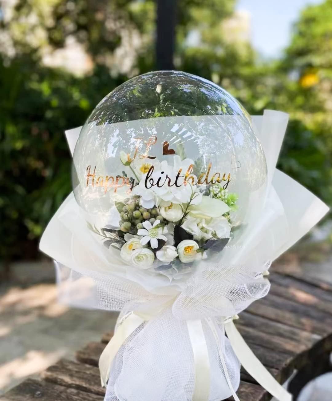 Balon BOBO PVC Transparent 60cm cu gura larga pt umplere