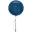 Balon Folie Rotund Happy 30th Elegant Navy 45cm