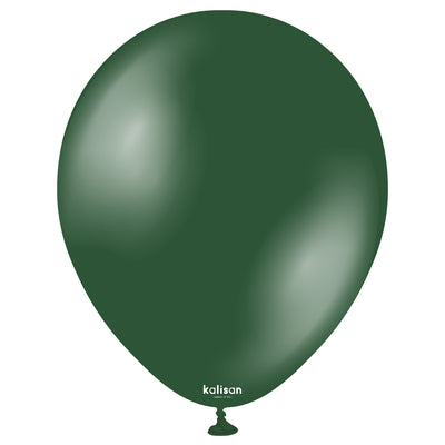SET 50 Baloane Latex 28cm Emerald Green Metalic 7012