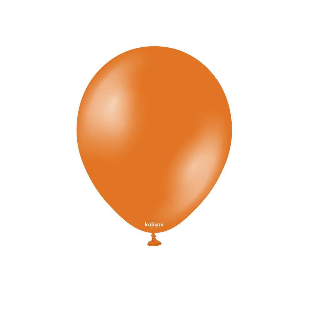 SET 50 Baloane Latex 13cm Orange Metalic 7016