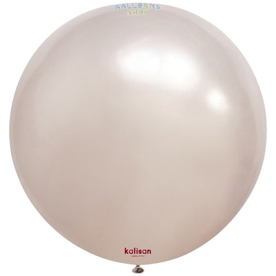 Jumbo Latex Balloon 90cm Aura Beige Cream 7080