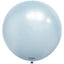 Jumbo Latex Balloon 90cm Aura Ice Blue 7081