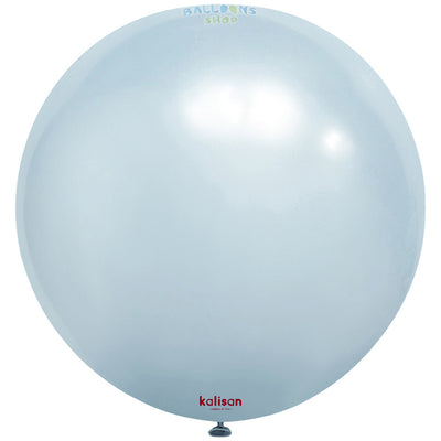 Balon Jumbo Latex 60cm Aura Ice Blue 7081