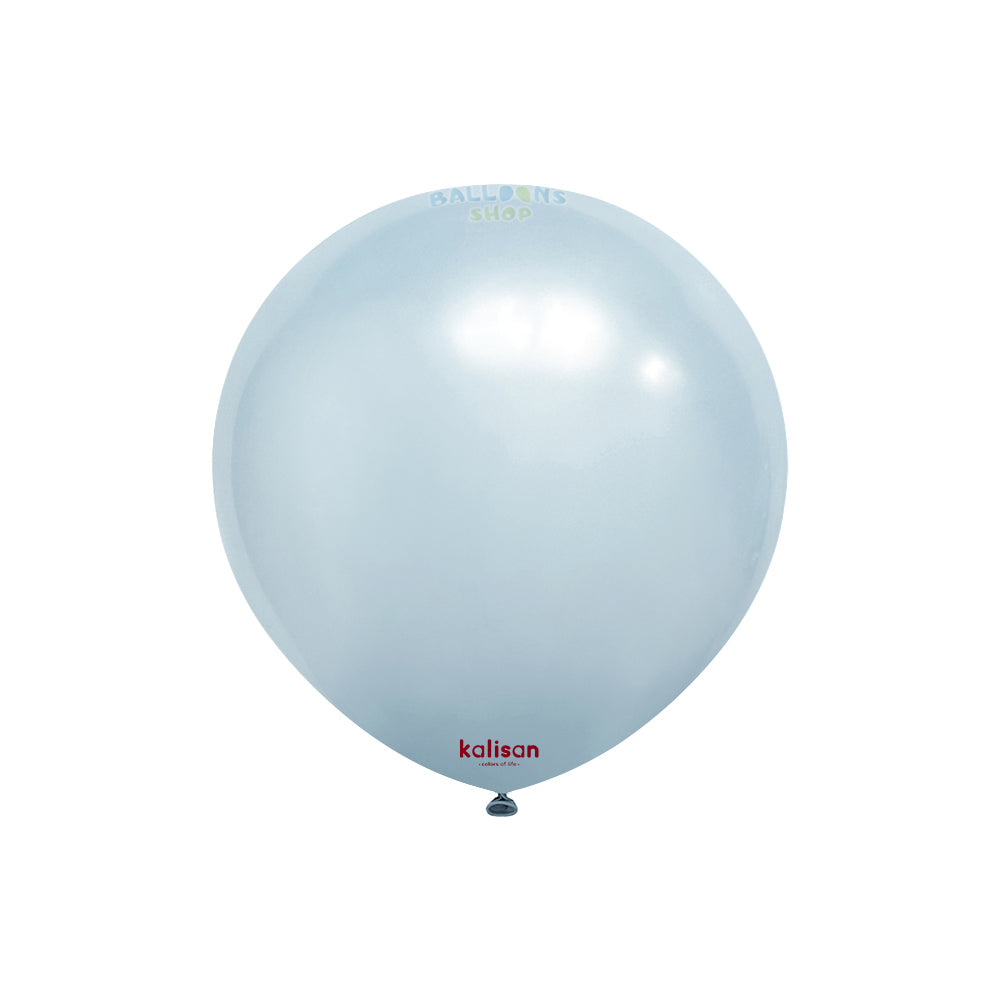 Latex Balloons 5" Aura Ice Blue 7081