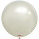 Jumbo Latex Balloon 60cm Aura Ivory White 7083