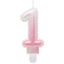 Lumanare Tort Cifra 1 Ombre Alb - Roz 7cm