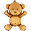 Balon Folie Figurina Ursulet de plus (AER) 28x32cm GRABO