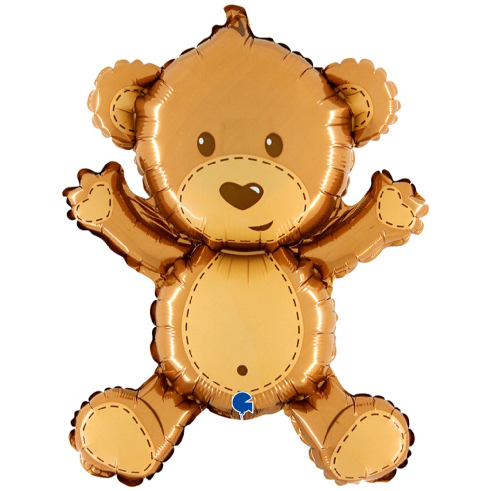Balon Folie Figurina Ursulet de plus (AER) 28x32cm GRABO