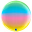 Foil Balloon Sphere 4D Rainbow 38 cm Grabo