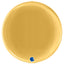 Balon Folie Sfera 4D Auriu 38 cm Grabo