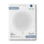 Foil Balloon Sphere 4D White 38 cm Grabo