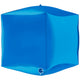 Foil Balloon CUBE 4D Blue 38cm Grabo