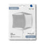Silver 4D Cube Foil Balloon 38 cm Grabo