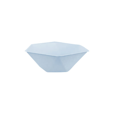 Set 6 Boluri Hexagonale Bleu Decor Vert 15.8x13.7cm 9918266
