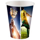Set 8 Kick It Football Glasses 250ml 9918405-66