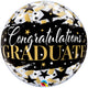 Deco Bubble Congratulations Graduate 22 inch - 55cm 82539 Qualatex