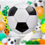 Foil Balloon Sphere Football 40cm