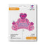 Balon Folie Figurina Tiara Roz 79cm