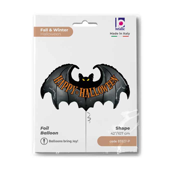 Balon Folie Figurina Liliac Happy Halloween 99cm Grabo