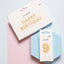 Number 9 Gold Cake Candle 5cm